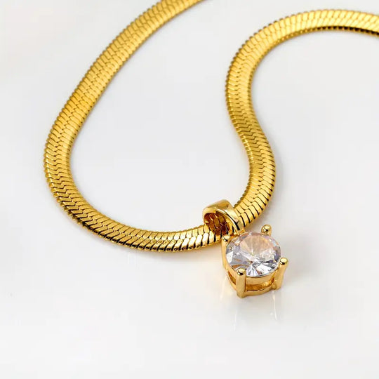 Colar Dourado Valentina — imagem 2