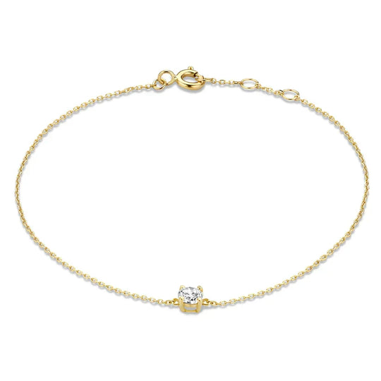 Pulseira Prateada Cravejada — imagem 2